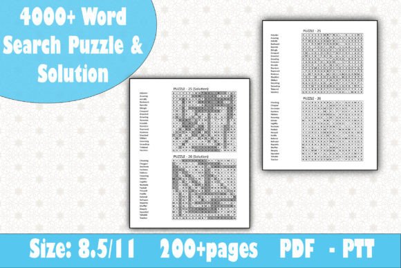4000 Word Search Puzzle Solution KDP: A Thoughtful Tool for Creators and Puzzle Lovers