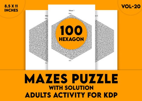 Adults Hard Hexagon Mazes Puzzles Vol-20 â A Deep Dive into the Challenge and Benefits