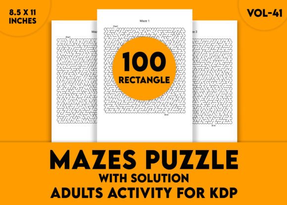 Adults Hard Rectangle Maze Puzzle Vol-41: A Deep Dive into Design, Cognitive Benefits, and Real-World Problem Solving