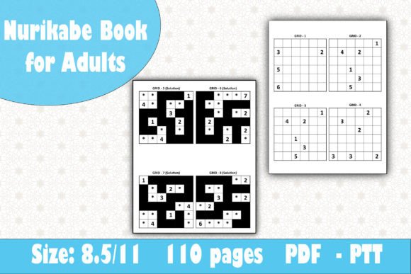 Sharpen Your Mind with the Nurikabe Book for Adults