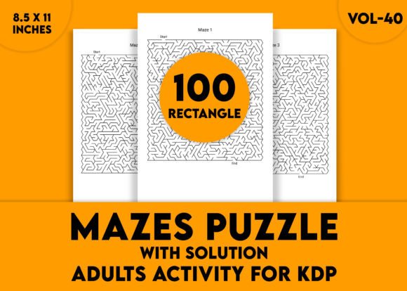 Solving the Adults Hard Rectangle Maze Puzzle Vol-40: A Deep Dive into Cognitive Challenge and Design