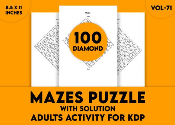 The Strategic Value of Adult Hard Diamond Mazes Puzzles Vol-71 in a Distracted World